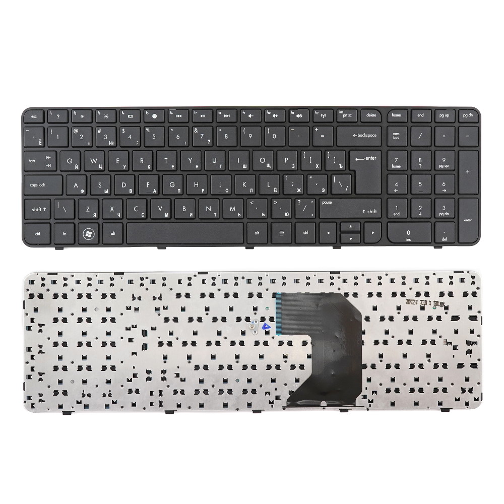 Клавиатура для ноутбука HP Pavilion G7-2000 Черная с рамкой