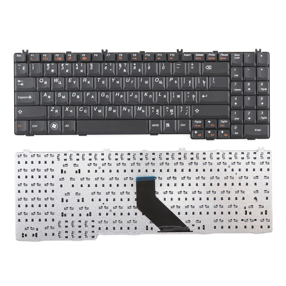 Клавиатура для ноутбука Lenovo G555 G550 B560 V560 V565 Черная